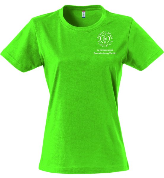 Pomologen Verein T-Shirt Woman Apfelgrün